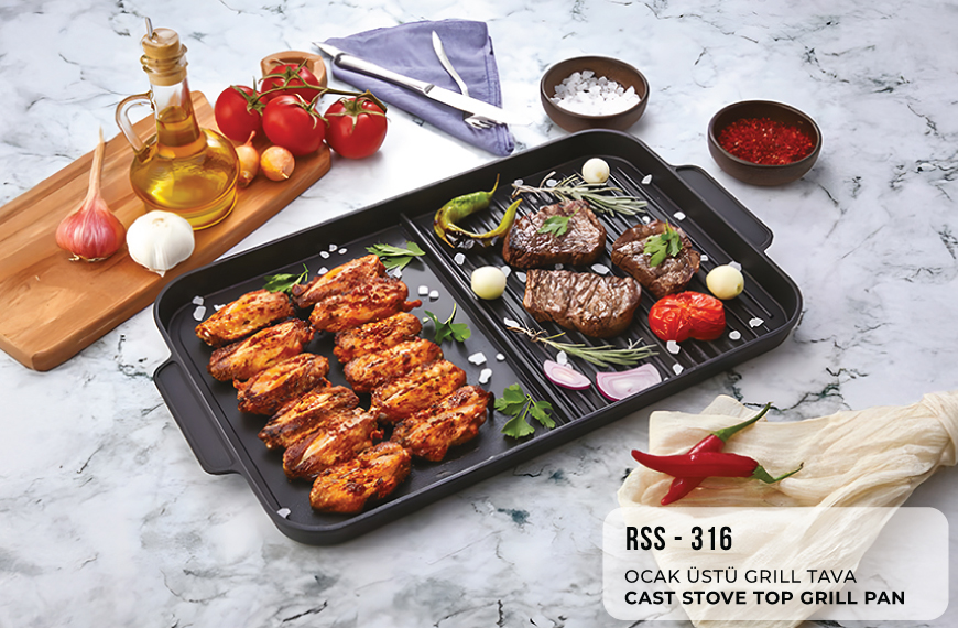 OCAK ÜSTÜ IZGARA TAVA